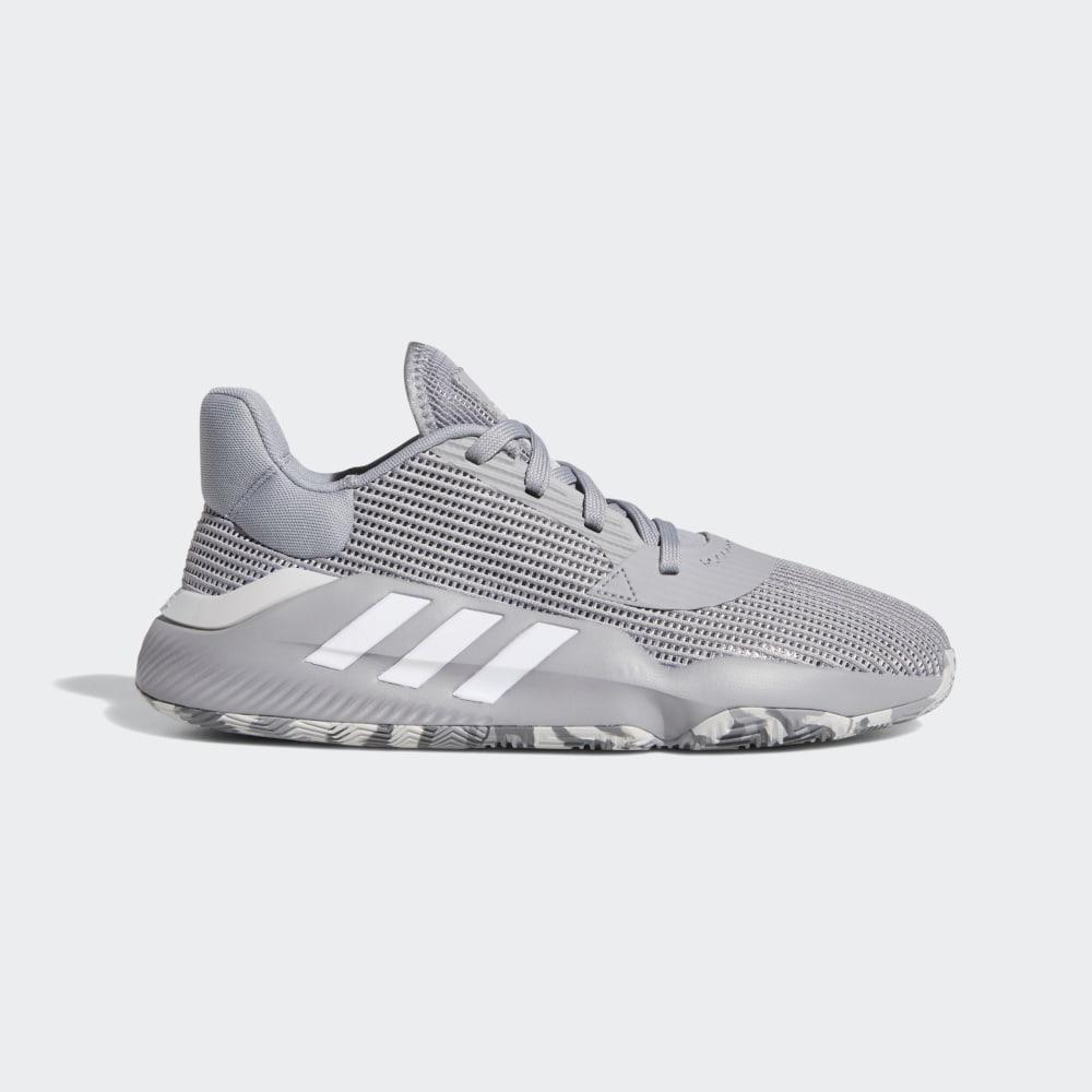Adidasi Baschet Adidas Pro Bounce 2019 Josi Barbati Romania - Gri Deschis/Albi/Gri EE3899
